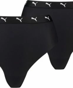 Puma Sport String High Waisted 2-pack Zwart