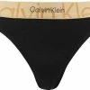 Calvin Klein Dames String Double Logo Zwart - S 1 Calvin Klein Dames String Double Logo Zwart - S -lingerie-dames-badmode Winkel 550x377