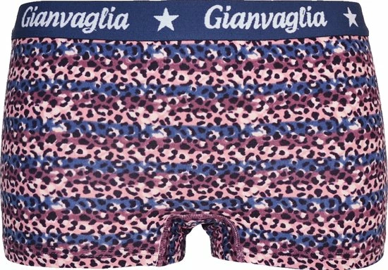 Merkloos Dames Onderbroek Katoen - Boxershort 5-pack - Korte Pijp - Maat XXL - Luipaard Print 5 Merkloos Dames Onderbroek Katoen - Boxershort 5-pack - Korte Pijp - Maat XXL - Luipaard Print - Afbeelding 3