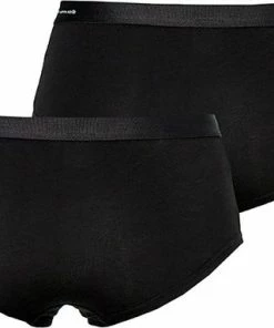 Apollo Dames Hipster Zwart Bamboe 2-pack - Maat M -lingerie-dames-badmode Winkel 550x384 4