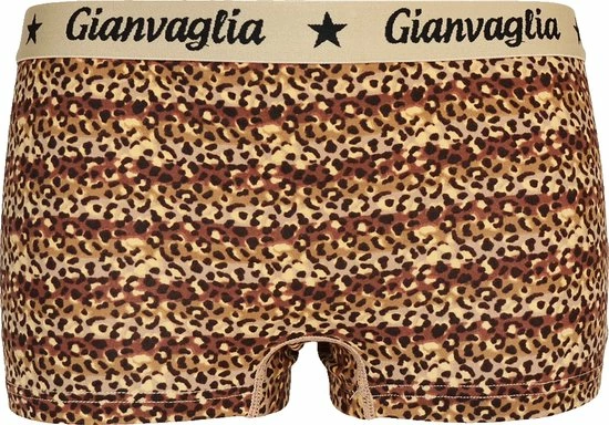 Merkloos Dames Onderbroek Katoen - Boxershort 5-pack - Korte Pijp - Maat XXL - Luipaard Print 4 Merkloos Dames Onderbroek Katoen - Boxershort 5-pack - Korte Pijp - Maat XXL - Luipaard Print - Afbeelding 2