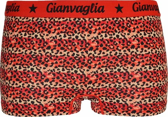 Merkloos Dames Onderbroek Katoen - Boxershort 5-pack - Korte Pijp - Maat XXL - Luipaard Print 6 Merkloos Dames Onderbroek Katoen - Boxershort 5-pack - Korte Pijp - Maat XXL - Luipaard Print - Afbeelding 4