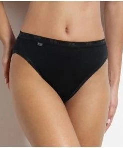 Sloggi Basic+ Dames Tai Slip - Zwart - Maat 40 -lingerie-dames-badmode Winkel 550x389 3