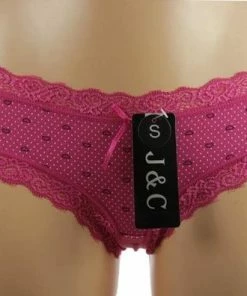 Beeren J&C String / Hipster Katoen Spikkel - S - Blauw -lingerie-dames-badmode Winkel 550x396 1