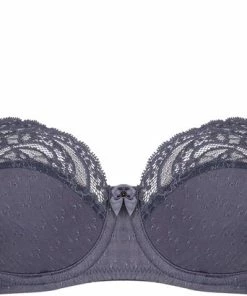 Hunkemöller Dames Lingerie Niet-voorgevormde Beugel Bh Sophie - Blauw - Maat D90