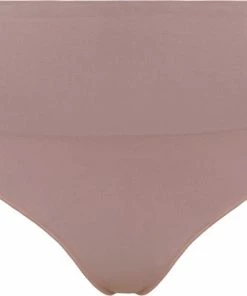 Spanx EcoCare Seamless Shaping - String - Kleur Dark Nude (Cafe Au Lait) - Maat S