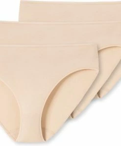 Schiesser Cotton Essentials 3PACK Slip Dames Onderbroek - Maat 44