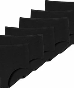 Schiesser Dames Maxi Slip 6 Pack 95/5 Organic Cotton
