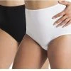 UnderWunder Maxislip - Menstruatie Ondergoed – Incontinentie Vrouw (duo Pack) - Zwart/Wit Maat 48/50 -lingerie-dames-badmode Winkel 550x419