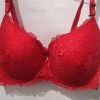 Merkloos Bh 90E Rood Met Kant -lingerie-dames-badmode Winkel 550x421 2