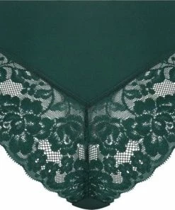 Ten Cate - Secrets High Waist Brazilian Lace Forest-Green - Maat S - Groen - Dames