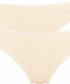 Sloggi Dames Basic Tai GO Organische Slip 2-pack - Creme - XS -lingerie-dames-badmode Winkel 550x425 1