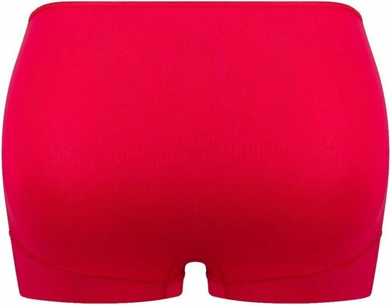 RJ Bodywear Pure Color Dames Short Extra Hoog - Donkerrood - Maat: 4XL 6 RJ Bodywear Pure Color Dames Short Extra Hoog - Donkerrood - Maat: 4XL - Afbeelding 4