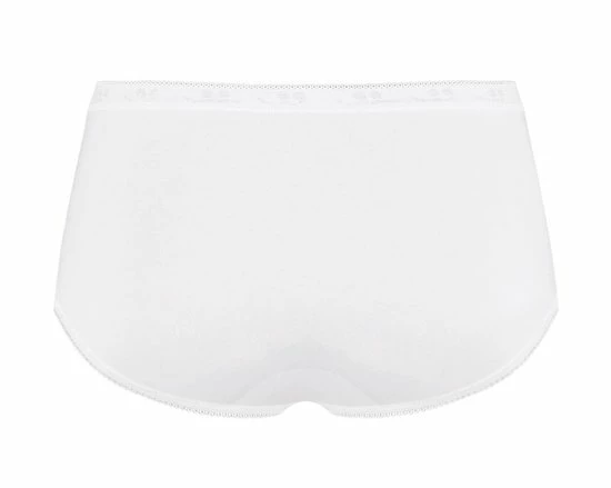 Sloggi Basic+ Dames Midi Slip - Wit - Maat 40 9 Sloggi Basic+ Dames Midi Slip - Wit - Maat 40 - Afbeelding 7