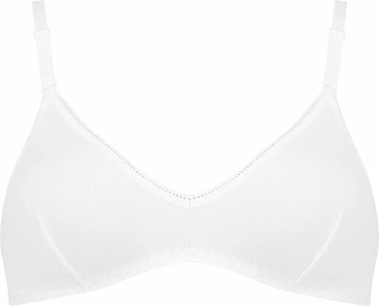 Sloggi BH N 24/7 Natural Cotton - Zonder Beugel - 80B - Wit 7 Sloggi BH N 24/7 Natural Cotton - Zonder Beugel - 80B - Wit - Afbeelding 5