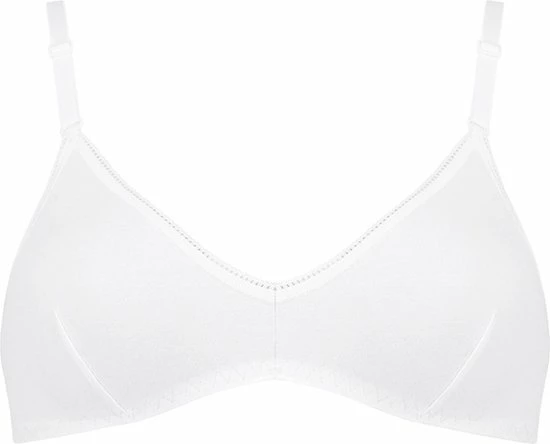 Sloggi BH N 24/7 Natural Cotton - Zonder Beugel - 80B - Wit 8 Sloggi BH N 24/7 Natural Cotton - Zonder Beugel - 80B - Wit - Afbeelding 6