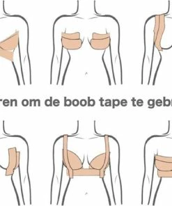ConfiDance - Boob Tape + Nipple Covers - Fashion Tape - Borst Tape - Plak BH - Tepelplakkers - Beige - 5 Cm Breed 16 ConfiDance - Boob Tape + Nipple Covers - Fashion Tape - Borst Tape - Plak BH - Tepelplakkers - Beige - 5 Cm Breed -lingerie-dames-badmode Winkel 550x445 2