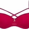 SAPPH - Rosie Voorgevormde BH Rood - Maat 90D - Rood - Met Beugel - Dames -lingerie-dames-badmode Winkel 550x456