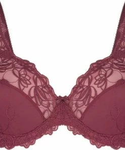 Hunkemöller Dames Lingerie Niet-voorgevormde Beugel Bh Diva - Rood - Maat D95 -lingerie-dames-badmode Winkel 550x459 3