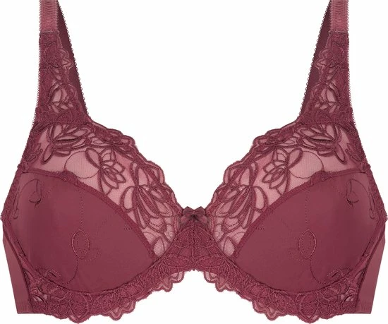 Hunkemöller Dames Lingerie Niet-voorgevormde Beugel Bh Diva - Rood - Maat D75 3 Hunkemöller Dames Lingerie Niet-voorgevormde Beugel Bh Diva - Rood - Maat D75