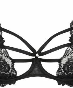 Hunkemöller Dames Lingerie Niet-voorgevormde Beugel Bh Sosha - Zwart - Maat C75