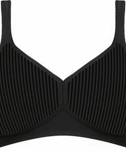 Triumph Modern Soft + Cotton N Beha - Zwart - Maat C105