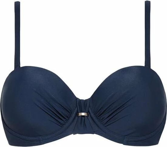 Beachlife Black Iris Bandeau Bikinitop - Maat 40F 4 Beachlife Black Iris Bandeau Bikinitop - Maat 40F - Afbeelding 2