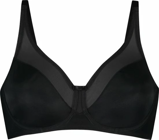 Hunkemöller Dames Lingerie Niet-voorgevormde Minimizer Beugel Bh Nina - Zwart - Maat F75 3 Hunkemöller Dames Lingerie Niet-voorgevormde Minimizer Beugel Bh Nina - Zwart - Maat F75