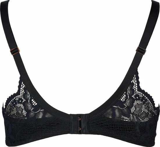 After Eden D Cup & Up After Eden D-Cup & Up Dames Faro Voorgevormde BH - Zwart - Maat F85 4 After Eden D Cup & Up After Eden D-Cup & Up Dames Faro Voorgevormde BH - Zwart - Maat F85 - Afbeelding 2