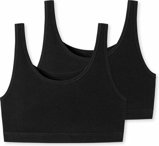 Schiesser 95/5 Organic 2PACK Dames Bustier - Maat 44 3 Schiesser 95/5 Organic 2PACK Dames Bustier - Maat 44