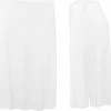 Merkloos Lange Dames Onderrok - Met Split - Wit - Maat L/XL (715) 2 Merkloos Lange Dames Onderrok - Met Split - Wit - Maat L/XL (715) -lingerie-dames-badmode Winkel 550x511 1