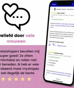 Myshapez Elegance - Waist Shaper - Corrigerend Ondergoed Dames - Waist Trainer - Body Shaper - Beige - XL/XXL 16 Myshapez Elegance - Waist Shaper - Corrigerend Ondergoed Dames - Waist Trainer - Body Shaper - Beige - XL/XXL -lingerie-dames-badmode Winkel 550x511