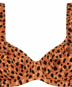 Beachlife Leopard Spots Ruffle Bikinitop Met Voorgevormde Cups En Beugel - Dames - Maat 75C -lingerie-dames-badmode Winkel 550x515 1