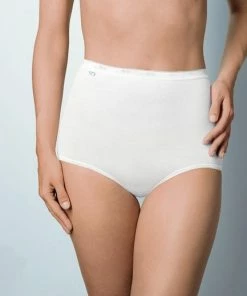 Sloggi Basic+ Dames Maxi Slip - Wit - Maat 44 -lingerie-dames-badmode Winkel 550x519 1