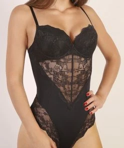 MILENKA ORHIDEJA Zwarte Beugel Body 85E