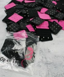 Merkloos Beha Verlenger 4 Haaks Licht Roze (per Stuk) -lingerie-dames-badmode Winkel 550x520 4