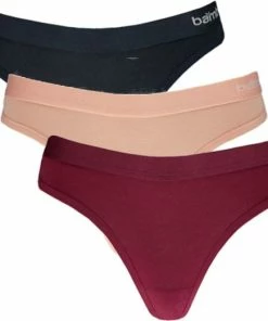 Apollo Dames Strings Bamboo | MAAT XL | 3-pack | Kleur