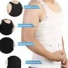 Chibaa - Premium Corrigerend Mannen Hemd - Ondersteuning - Body Buik Shapewear Shirt - Correctie Hemd - Buik Weg - Buik Verbergen - Strak Lichaam - Wit - Small -lingerie-dames-badmode Winkel 550x522 2