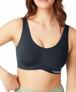 Gaubert Naadloze Invisible Beha - Zwart Maat XL