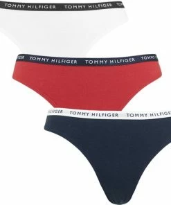 Tommy Hilfiger Dames 3P Strings Basic Multi II - XS