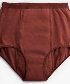 ImseVimse - Imse - Menstruatieondergoed - High Waist Period Underwear - Hevige Menstruatie - M - Eur 40/42 - Bruin