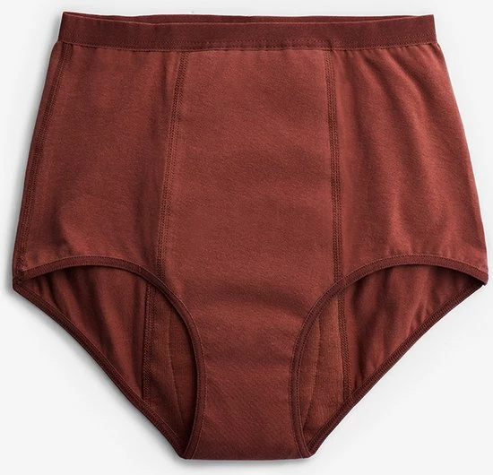 ImseVimse - Imse - Menstruatieondergoed - High Waist Period Underwear - Hevige Menstruatie - M - Eur 40/42 - Bruin 3 ImseVimse - Imse - Menstruatieondergoed - High Waist Period Underwear - Hevige Menstruatie - M - Eur 40/42 - Bruin
