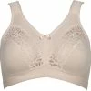 Elbrina Katoenen Beugelloze Vrouwen Beha - Powder - Maat 90D