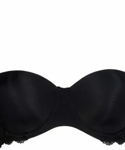 After Eden Recycled Strapless Beha - Zwart - Maat 75D