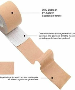 LYVION Body Tape Maat M / Borstlift Tape / Boobtape / BH Tape / Cleavage Tape / Dresstape / Kledingtape / Lichaamstape / Skin Tape - Beige -lingerie-dames-badmode Winkel 550x539 5