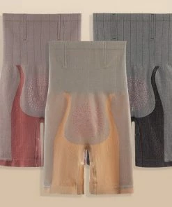 Sara Shop - Shapewear Dames - Corrigerend Ondergoed String - Tummy - High Waist Corrigerende Shapewear - Correctie Ondergoed Shapewear - Hoge Taille Body Shaper -Rood/Grijs - Maat XL -lingerie-dames-badmode Winkel 550x540 4