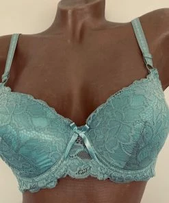 Merkloos Dames BH Push Up Met Kant 85B Groen