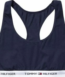 Tommy Hilfiger Sportbeha - Maat M - Vrouwen - Navy/ Wit