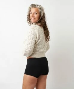 Moodies Period Undies Moodies Undies - Menstruatie- En Incontinentie Ondergoed - Bamboe Boyshort - Heavy/overnight Kruisje - Zwart - Maat XL -lingerie-dames-badmode Winkel 550x550 104