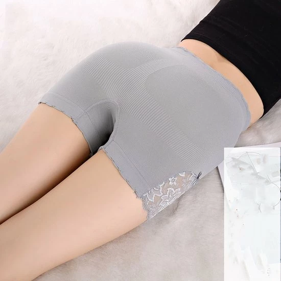 Wow Peach - Seamless Lace Padded Buttlift Short - Corrigerend Ondergoed - Shaping Broekje - Comfort Short - Nude - One Size 4 Wow Peach - Seamless Lace Padded Buttlift Short - Corrigerend Ondergoed - Shaping Broekje - Comfort Short - Nude - One Size - Afbeelding 2